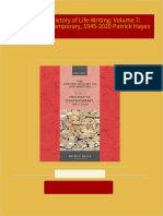 Download ebooks file The Oxford History of Life-Writing: Volume 7: Postwar to Contemporary, 1945-2020 Patrick Hayes all chapters