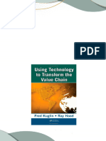 PDF Using Technology to Transform the Value Chain 1st Edition Fred Kuglin download