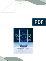 The Water Prescription For Health Vitality and Rejuvenation Christopher Vasey download pdf