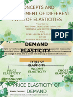 Elasticity types