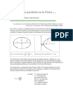 La Elipse y La Parábola en La Física