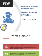 Pop Art Detailed Presentation