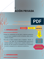 Cap XI Evaluacion Privada