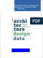 Architecture Design Data Practice Competency in the Era of Computation 1st Edition Phillip Bernstein all chapter instant download