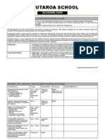 Curriculum Annual Plan 2012