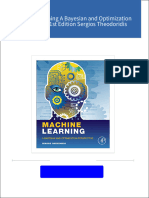 Instant Download Machine Learning A Bayesian and Optimization Perspective 1st Edition Sergios Theodoridis PDF All Chapters