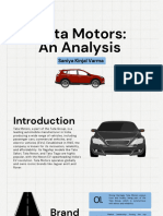 Tata Motors An Analysis