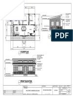 FLOOR PLAN & SOME ELEVATIONS