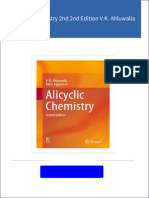 Alicyclic Chemistry 2nd 2nd Edition V.K. Ahluwalia 2024 Scribd Download