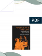 Immediate download Poetics and the Gift Reading Poetry from Homer to Derrida 1st Edition Adam R. Rosenthal ebooks 2024