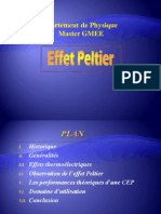 Effet Peltier