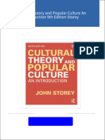 Instant Download Cultural Theory and Popular Culture An Introduction 9th Edition Storey PDF All Chapters