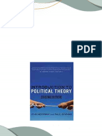 Full Download Introduction to political theory Second Edition Graham PDF DOCX