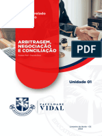 DIREITO - Arbitragem, Negociação e Conciliação - UNIDADE 1 (1) (1)