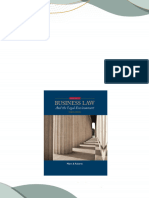 Download Full Essentials of Business Law and the Legal Environment 12th Edition Richard A. Mann PDF All Chapters