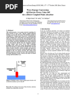 2008 Wave Energy Conversion All Electric Power Take Off for a Direct Coupled Point Absorber