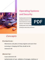 Operating Systems and Security