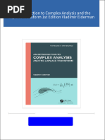 An Introduction to Complex Analysis and the Laplace Transform 1st Edition Vladimir Eiderman 2024 Scribd Download