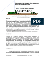 Vigilância Socioassistencial: Uma análise sobre os Municípios Paranaenses