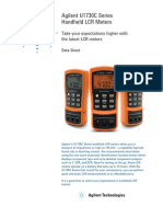 Agilent U1730C Series Handheld LCR Meters: Take Your Expectations Higher With The Latest LCR Meters