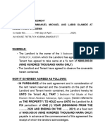 Tenancy Agreement Form