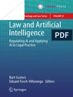 Bart Custers, Eduard Fosch-Villaronga - Law and Artificial Intelligence_ Regulating AI and Applying AI in Legal Practice-Springer (2022)