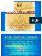 Terminología Anatómica