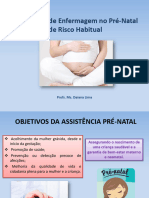 Aula Pre Natal de Risco Habitual - GRADUAÇÃO 2020