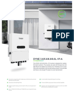 Dyness Dyne 3.6 5.0 6.0 8.0L-1P-A DataSheet