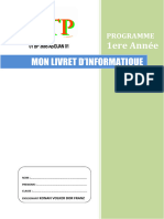 Fascicule_Informatique premiere annee ESBTP