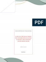 To See into the Life of Things The Contemplation of Nature in Maximus the Confessor and his Predecessors Monotheismes et Philosophie Joshua Lollar all chapter instant download