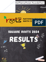 Results Square Roots 2024