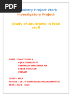 Chemistry Project Work (1)shanthosh