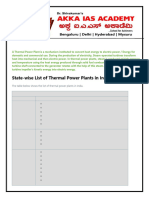 Thermal  power plants in India