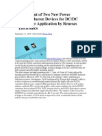 Development of Two New Power Semiconductor Devices For DC