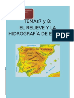 Tema 8 El Relieve y Los Ríos de España