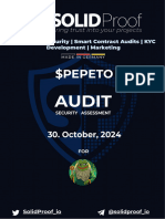 PPETO AUDIT