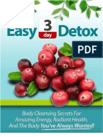 Easy Three Day Detox