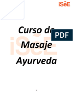 CURSO DE MASAJE