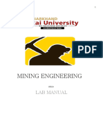 Computer Aided Mine Planning Lab