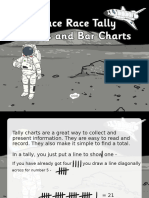 TUESDAY Space Tally Charts and Bar Charts PowerPoint