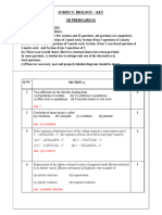 SR PREBOARD-1_BIOLOGY  KEY