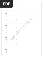 ? FY Diploma Syllabus Breakdown