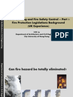 CA3629-Building Fire safety Control 2015 (7) Fire Protection Legislations Background (UK Experience)