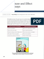 6 - Intro to Cause-Effect & Thesis Statements - R2W3 4E P130-132