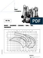 Espec - Tec.bombas Lowara DL A 60Hz