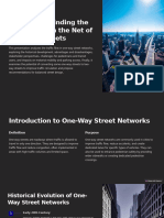 Analysis on Finding the Traffic Flow in the Net of One Way Streets