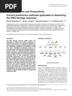 Current proteomics methods applicable to dissecting the DNA damage response