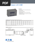 BATERIA EATON 12V 34W UPS