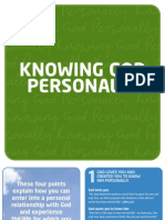 Knowing God Personally